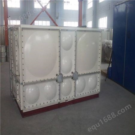 防腐蚀型组合水箱 SMC玻璃钢水箱 矩形出蓄水箱 