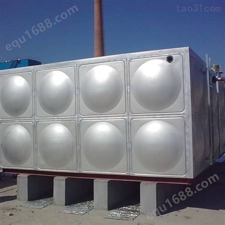 大量批发玻璃钢水箱 304装配式不锈钢水箱 地埋镀锌水箱 支持定制