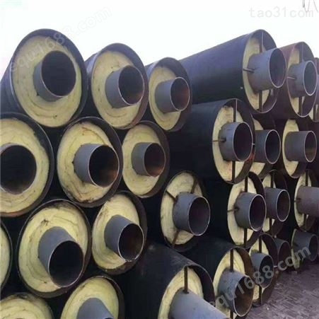 DN150埋地式钢套钢保温管 内滑动式钢套钢保温钢管 洲际管道制造