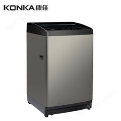 康佳KONKA12公斤超大容量玻璃盖板一键智启波轮洗衣机XQB120-928
