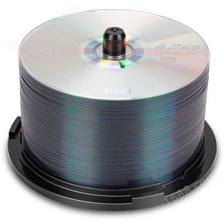 得力83150刻录光盘CD/DVD+R光盘700MB/4.7GB存储50片装光盘批发