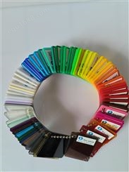 亚克力透光比色卡 标准国产彩色色卡大全 颜色比对印刷颜色卡