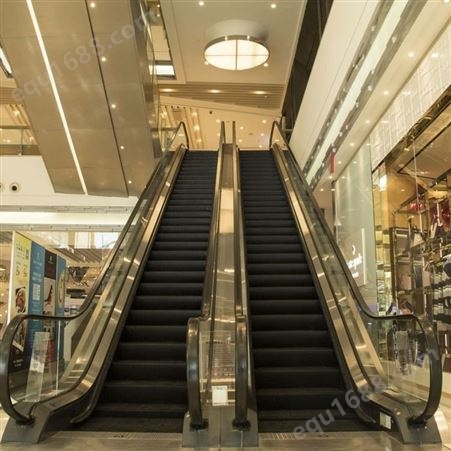 自动扶梯 智能人行道电梯 商场超市机场地铁用 不锈钢材质 运行稳定
