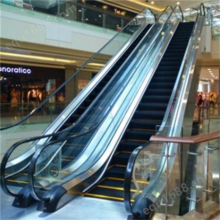 自动扶梯 智能人行道电梯 商场超市机场地铁用 不锈钢材质 运行稳定