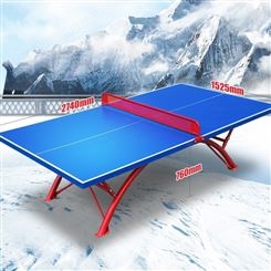 双雁室外防雨晒耐腐蚀smc标准比赛家用娱乐乒乓球台桌