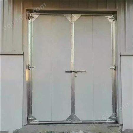 彩钢平开大门 重型工业门 盛悦 工业平开门 性价比高