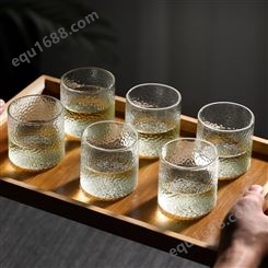 茶杯个人专用日式功夫茶杯主人杯单杯小茶杯耐热玻璃品茗杯套装