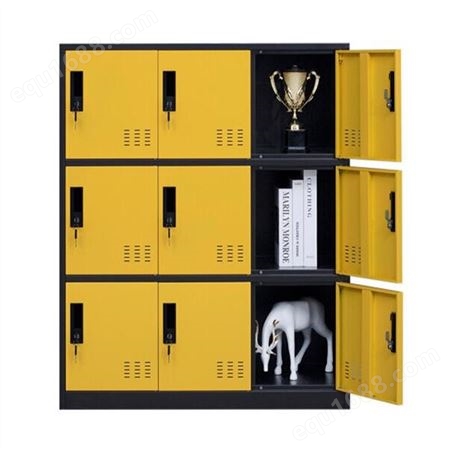 泰安八门钢制书包柜 彩色书包柜 源和志城定制批发