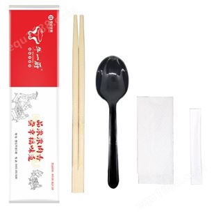一次性筷子 四件套餐具包外卖筷 子外卖餐 具定 制