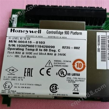 美国Honeywell霍尼韦尔SIS系统HC900的CPU 900C30S-0460