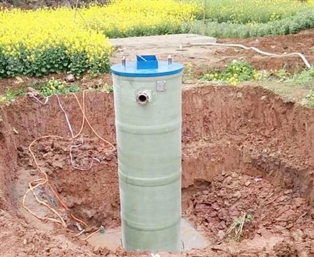 依牧 玻璃钢一体化预制提升泵站 雨水污水排水泵井 地埋式