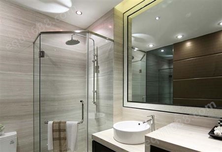 锦良装饰 卫生间智能浴室镜 防雾化妆镜子 洗手间 可定制