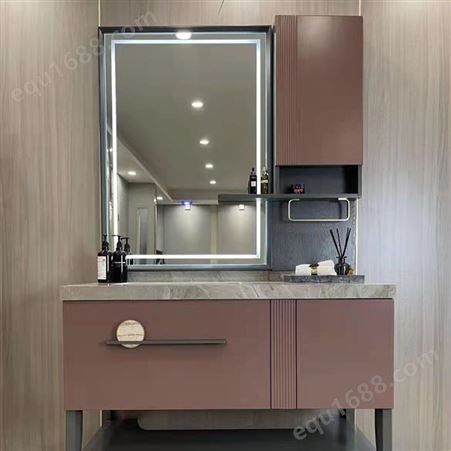 锦良装饰 智能防雾浴室镜子 卫生间化妆镜 铝合金边框 可定制