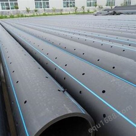 HDPE渗水管环保防冻裂排水管生产直销 广州统塑