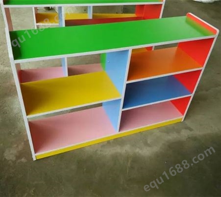 南宁定制橡胶木储物组合柜 儿童彩色防火板柜子家具设备