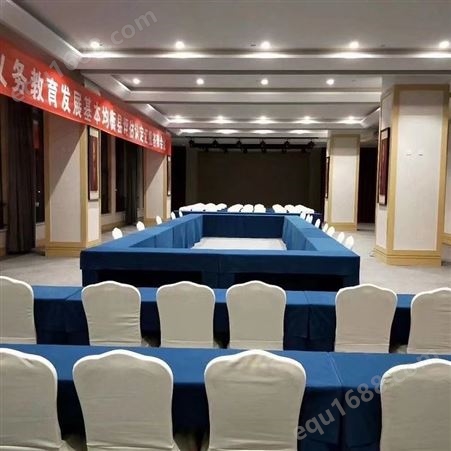 北京专业厂家 上门定制会议室台呢 呢绒桌布 绒布桌布 桌布加工