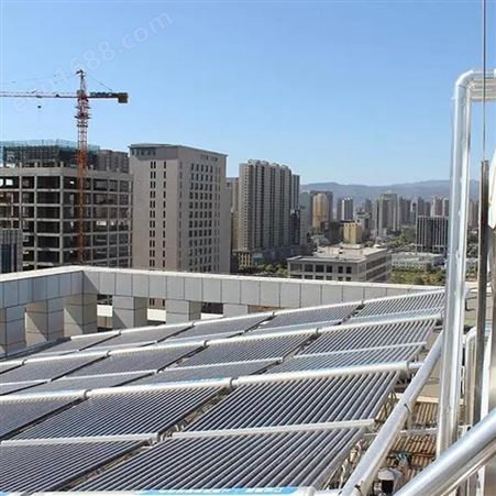 聚光新能源 太阳能热水工程 大型 酒店地产批发安装