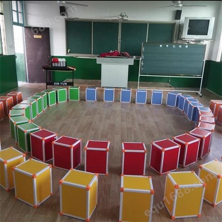 华丽体育学校家用多功能音乐凳中小学幼儿园多功能彩色音乐凳六面音乐凳