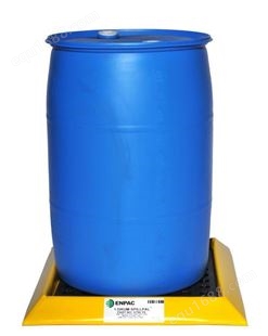 1桶盛漏衬垫带格栅5750-YE-G，快速部署，预防和控制泄漏