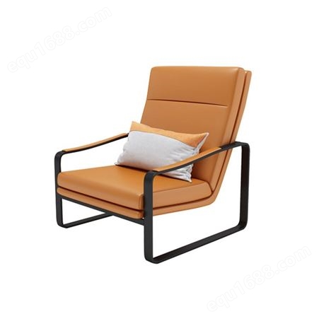 天一美家 设计师沙发椅北欧单人沙发 轻奢意式简约休闲椅