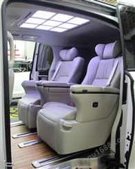 别克GL8航空座椅改装商务车木地板一站式升级