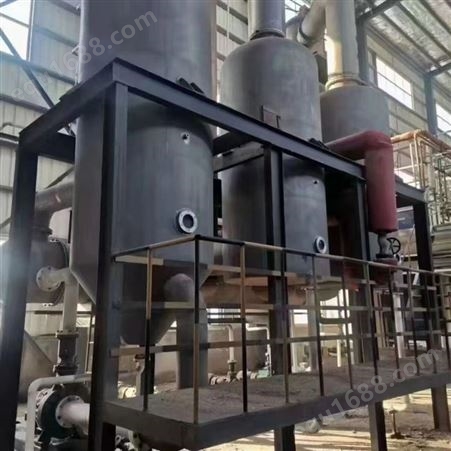 二手MVR钛材蒸发器 10吨化工降膜蒸发设备 当天发货