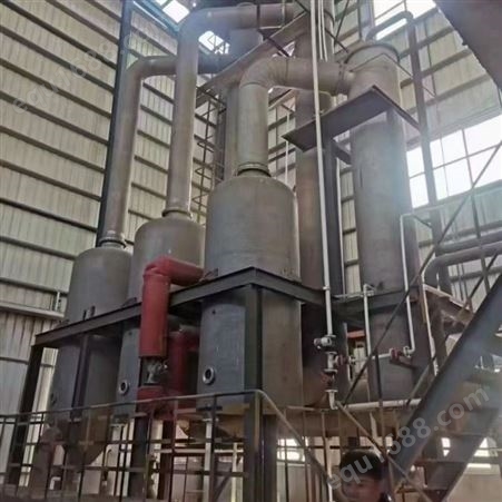 二手MVR钛材蒸发器 10吨化工降膜蒸发设备 当天发货