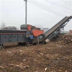 高效木材破碎机 树墩粉碎设备 明邦机械厂订制加工