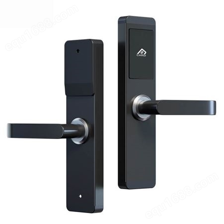 酒店门锁宾馆刷卡锁电子智能锁民宿公寓密码感应锁木门房门磁卡锁