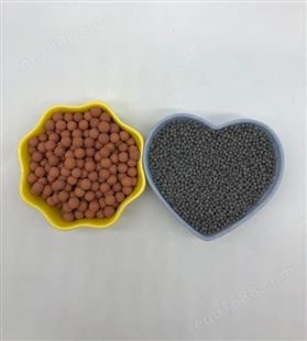 彩瑞矿产品 陶瓷球 处理污水 水族净化 麦饭石粉色