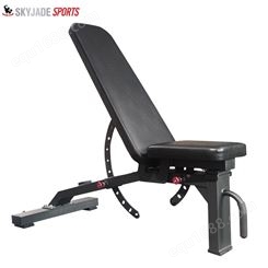 哑铃凳仰卧起坐辅助器健身器材家用男士多功能锻炼运动飞鸟卧推椅