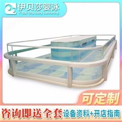 上海钢化玻璃池-儿童游泳馆加盟条件-玻璃游泳池-伊贝莎实业