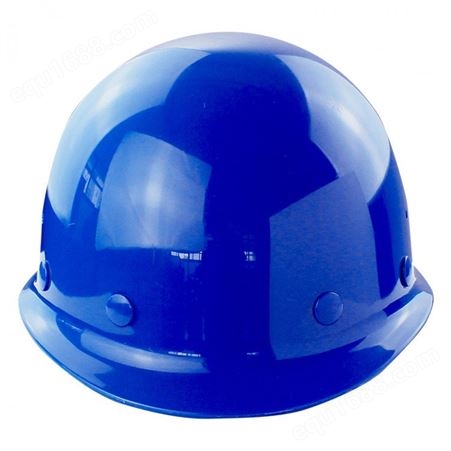 畅胜ABS材质R型安全帽-蓝色