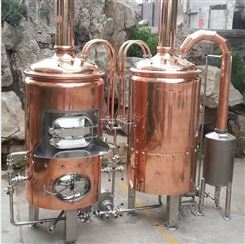 紫铜啤酒酿造设备 