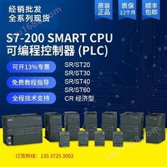 西门子PLC S7-200 SMART CPU SR30继电器输出 8输入12输出