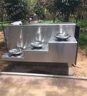 户外净化水饮水设施 不锈钢饮水台 非标订做饮水平台