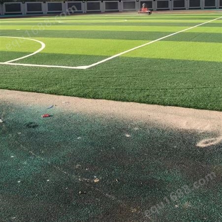 梧州万秀幼儿园人造草坪塑胶颗粒跑道环氧地坪漆