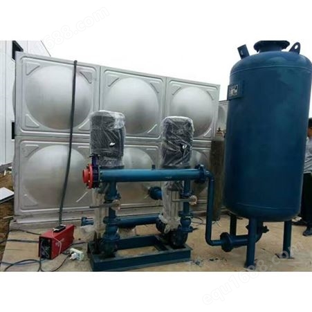 生活无负压供水设备工地小区二次恒压给水系统成套变频加压水泵组