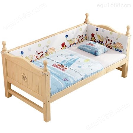 拼接床加宽儿童床大人男女孩小婴儿床新生边床带护栏单人床宝宝床
