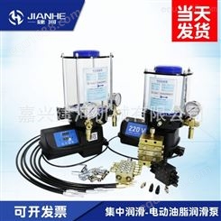 电动油脂润滑泵 电动润滑泵 建河 配套定时定量润滑泵