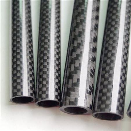 定制3K碳纤维卷管 工厂生产 碳纤维卷管